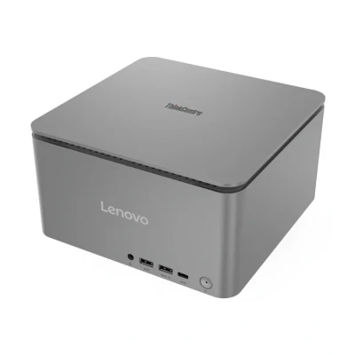 Image de Lenovo ThinkCentre neo Ultra Intel® Core™ i7 14700 16 Go DDR5 SDRAM 512 SSD NVIDIA GeForce RTX 4060 Windows 11 Pro Mini PC Gris Neuf