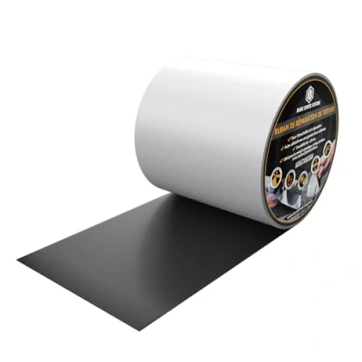 Image de HSS Bande d&#039;étanchéité autocollante pour la réparation de toiture, Adhésif Microsealant, Multisupports, ruban butyle, bricolage Résistant aux UV/Déchirure (Blanc, 50mm/5m)