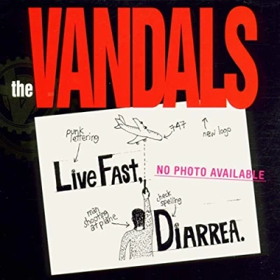 Image de CD VANDALS Live Fast Diarrhea NITRO15802 Nitro Records 1995 Non Japon Rock Occasion