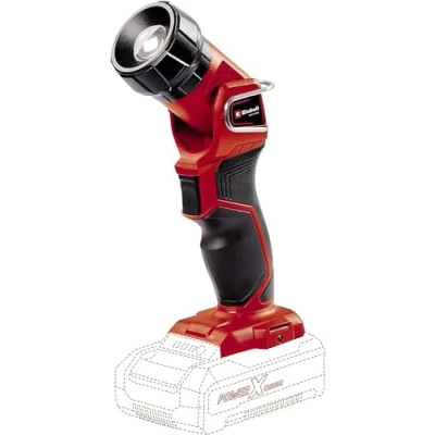 Image de Einhell Lampe torche sans fil sur batterie TC CL 18 Li H Solo Power X Change (18V, Flux lumineux : 280 lm, Jusqu&#039;à 32h d&#039;autonomie, 1 LED, ni chargeur)
