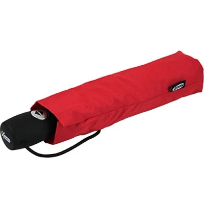 Image de iX brella mid class Parapluie de poche léger et solide avec fonction d’ouverture fermeture automatiques rouge 95 cm