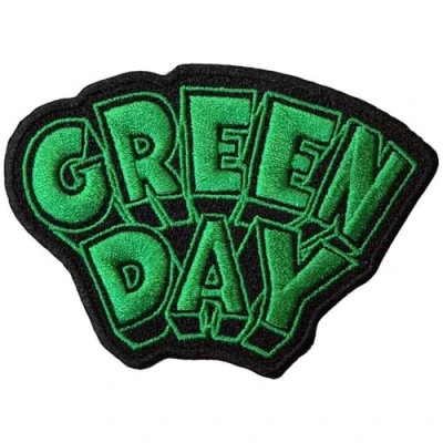 Image de Green Day Patch à repasser DOOKIE (Taille unique) (Noir/Vert)
