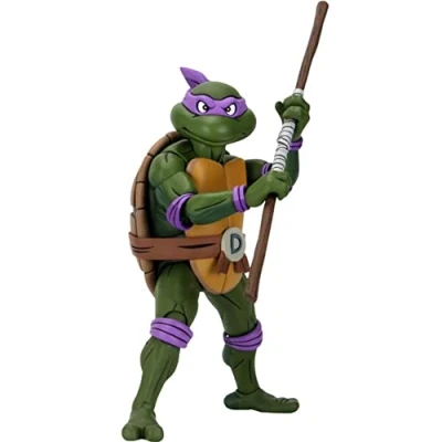 Image de NECA TMNT Figurine Donatello de Dessin animé géant Taille 1,4