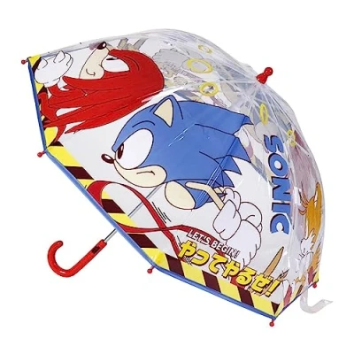 Image de Parapluie Manuel Sonic pour Enfant Transparent avec Motif Ouverture Manuelle Fabriqué en 100% POE Structure Fibre de Verre Produit Original Conçu Espagne
