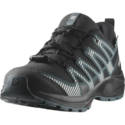 Image de Salomon XA PRO V8 WP Unisex Chaussures de marche pour enfants, Taille: 32, Black/phantom/dark slate Tissu / matière synthétique