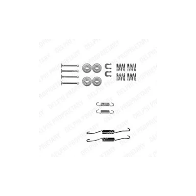 Image de DELPHI LY1262 Kit d&#039;accessoires, mâchoire de frein TOYOTA: Yaris I 3/5 portes, Verso