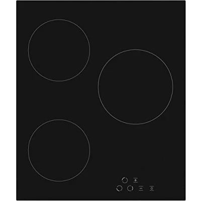 Image de Plaque de cuisson MPM Électrique vitroc Induction Noir 12,48 lbs