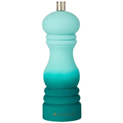 Image de Masterclass Moulin à Poivre Ou Sel avec Capuchon Interchangeable, Plastique, Vert Ombré, 17 cm