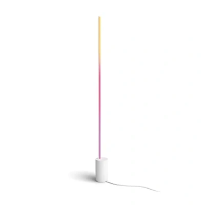 Image de Philips Hue White and Color Ambiance, Lampadaire Gradient Signe Blanc, compatible Bluetooth, fonctionne avec Alexa, Google Assistant et Apple Homekit