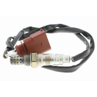 Image de VEMO Original Quality V10 76 0051 Sonde lambda après catalyseur M18 x 1,5 de diagnostic, Filetage prégraissé marron 4 en forme D