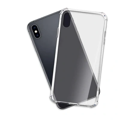 Image de mtb more energy® Coque Crystal Armor pour Apple iPhone XS Max (6.5&#039;&#039;) Couverture Rigide et Bords Souples Coins renforcés Étui Housse Pochette