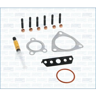 Image de AJUSA JTC11478 Kit de montage, compresseur with studs, syringe oil avec joints instructions montage MERCEDES BENZ: Classe ML, CLS Coupe