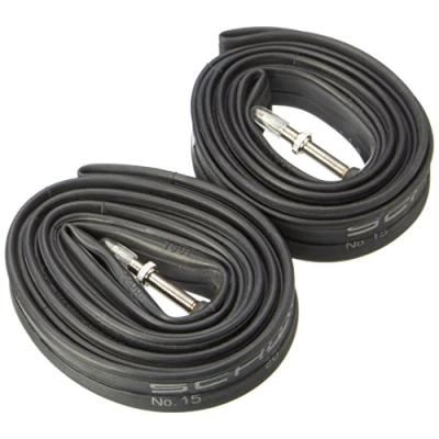 Image de Schwalbe SV15 Chambre à air Mixte, Noir, 700c x 18 28 (40mm Presta Valve) lot de 2