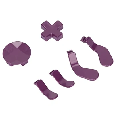 Image de pour Les Pièces de Rechange en Métal du Contrôleur One Elite Series 2, y Compris 4 Palettes Déclenchement et 2 Tampons D Interchangeables Acier Inoxydable.(Mauve)