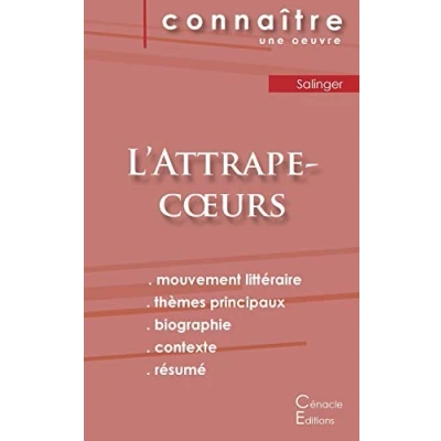 Image de Fiche de lecture L&#039;Attrape coeurs Salinger (analyse littéraire référence et résumé complet) Livre d’occasion Correct