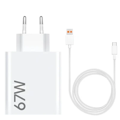 Image de 67W TURBOCHARGE Chargeur pour Xiaomi Original USB C Câble de Charge Adaptateur Secteur Mi14 Mi13T Mi13 13 Pro Mi12 12 Mi11 Mi10 Redmi Note 11 10 9 Poco F5 X6 X5 X4