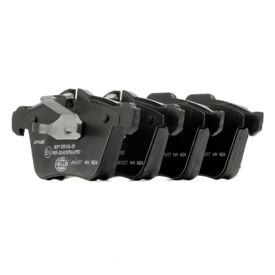 Image de HELLA 8DB 355 016 291 Jeu de plaquettes frein préparé pour indicateur d&#039;usure JAGUAR: XF Berline, S Type, XK Coupe