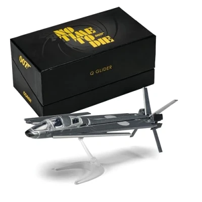 Image de Corgi CC03601 James Bond Q Glider « No Time to Die » Modèle d&#039;avion Modèles et moulés sous Pression pour Enfants de 14 Ans Plus, Avion moulé Pression, Avions Jouets Cadeau
