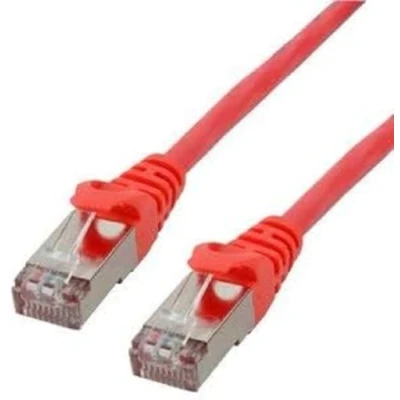 Image de MCL Cordon de brassage RJ45 CAT 6 F/UTP 5 m Rouge