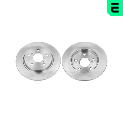Image de OPTIMAL BS 8568C Disque de frein Essieu arrière 270 10 5/7 plein revêtu TOYOTA: Auris 5 portes, Break, Corolla X Berline