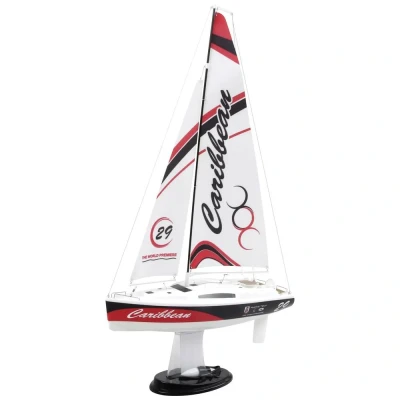 Image de Joysway Yacht des Caraïbes V2 Voilier RC prêt à fonctionner (RtR) 260 mm