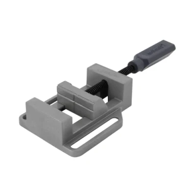 Image de wolfcraft 3412099 1 Étau &quot;Simplex 60&quot; en Fonte D&#039;aluminium Sous Pression Ouverture 65 mm Largeur Des Mors 68 mm&quot; Argent