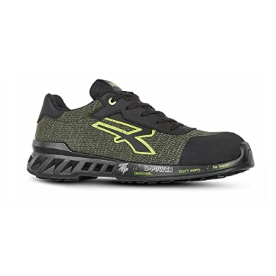 Image de U POWER RED LEVE ROBIN, Chaussures de sécurité, Baskets unisexes légères et anti crevaison, Semelle bast, Insert Infinergy, avec embouts en aluminium()