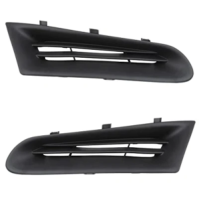 Image de MangWany Grilles de calandre pare chocs compatible avec Renault Clio 3 III 2005 2009 7701208684 (droite et gauche)