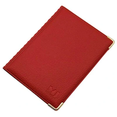 Image de Exclusive Pochette de Carte d&#039;identité et Porte crédit 12 Compartiments MJ Design Germany Made in UE en diverses Couleurs Designs (Désign 3 / Rouge)