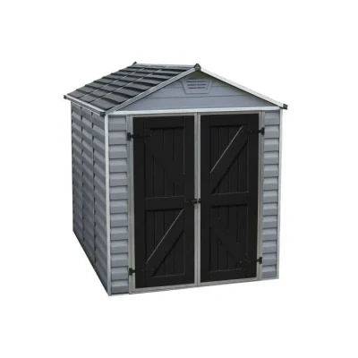 Image de Canopia by Palram Abri de jardin en Kit Skylight 4.2m², Cadre aluminium, panneaux polycarbonate, Gris
