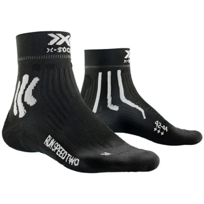 Image de X Socks Run Speed Two Chaussette de Course Gris Hommes Taille 35 38