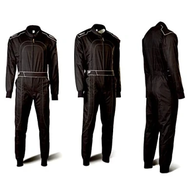 Image de Speed Racewear Combinaison de Kart Noir Nouveau modèle 2018 (L)