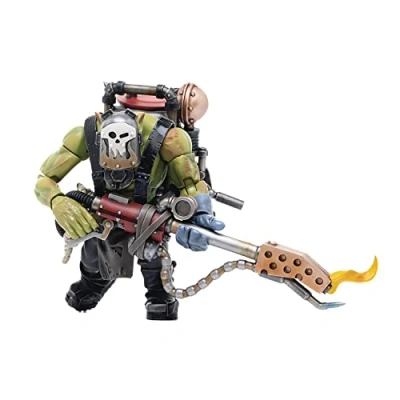Image de MERCHANDISING LICENCE Bloomage Joytoy Tech Warhammer 40,000 Ork Commandes Burna Boy Ragrob 1/18 Action Figure (Net)