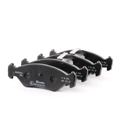 Image de BREMBO P 24 044 Jeu de plaquettes frein contact signal d&#039;usure exclu avec clip piston sans accessoires FORD: FIESTA 4, KA 3 portes,