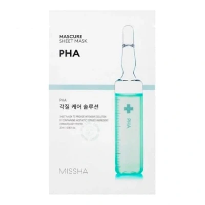 Image de Missha Masque Exfoliant Mascure Peeling Solution PHA Renouvelle et Adoucit la Peau Acide Polyhydroxylé pour Tous Types de Teint Radieux Uniforme, 1 Unité