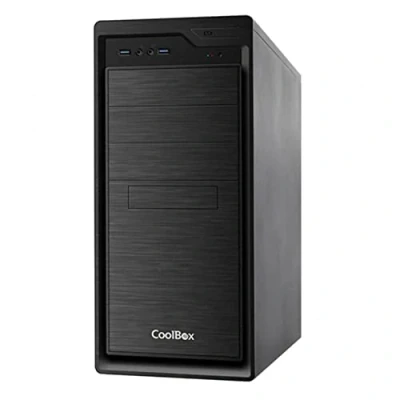 Image de CoolBox COO PCF800U3 0 unité centrale Midi Tower Noir Neuf