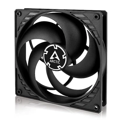 Image de ARCTIC P14 PWM PST Ventilateur PC, 140 mm, Boitier Silencieux, Refroidisseur pour Unité Centrale, Pression Statique Élevée, Fonction de Partage PST, 200 1700 RPM (0