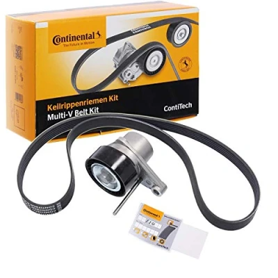 Image de CONTITECH 6PK1050K3 Jeu de courroies trapézoïdales à nervures PEUGEOT: 307 SW, 3/5 portes, 207 CITROËN: C4 I C2 portes