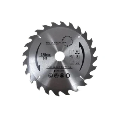 Image de Lame de scie EN métal dur 225 x 2,5 30 avec 24 dents HM WZ, qualité industrielle conforme à la norme DIN 847 1.