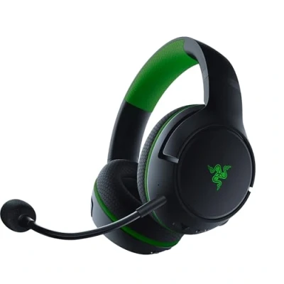 Image de Razer Kaira Pro Casque Gaming sans Fil pour Xbox Series X &amp; Mobile (Haut parleurs Titanium de 50mm, Microphone Supercardioïde HyperClear) Noir Vert