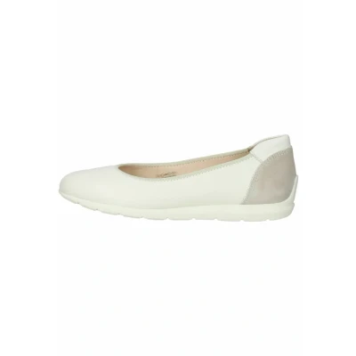 Image de ara Ballerines Cream shell, Femme, Taille: 42, shell Cuir