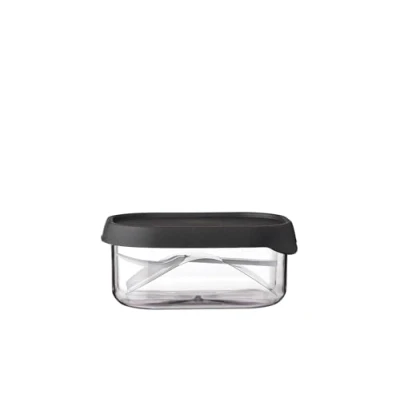 Image de Mepal Boîte à Fruits Take a Break À emporter pour les Frais avec une Petite Fourchette S&#039;intègre Parfaitement dans le Panier repas 250 ml Nordic Black