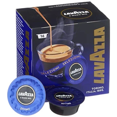 Image de Lavazza A Modo Mio Divinamente, Lot de 5, 5 x 16 Capsules
