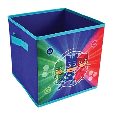 Image de Fun House 712934 PYJAMASQUES Bac de rangement avec poignées pour Enfant 28 x cm