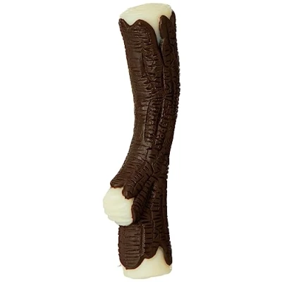 Image de Bâton Nylabone à mâcher Pour chiens Mâcheurs extrêmes, Arôme Bacon Jouet qui mâchent fort Medium jusqu’à 16kg