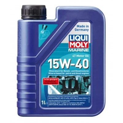 Image de Liqui Moly Marine 4T 15W 40 1I Huile moteur 25015 TOYOTA: Yaris II 3/5 portes, III RAV4 SUV, SUZUKI: SWIFT 4, 3
