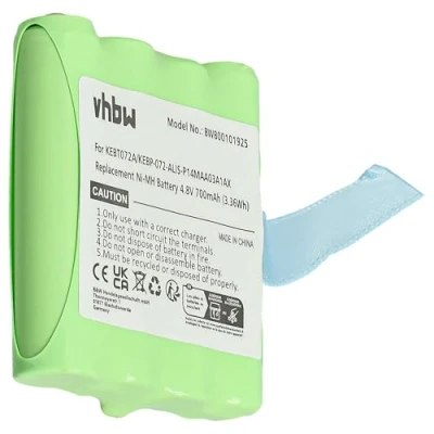Image de vhbw Batterie Compatible avec Motorola TLKR T3, T4, T5, T6, T7, T8 Radio Talkie walkie (700mAh, 4,8V, NiMH)