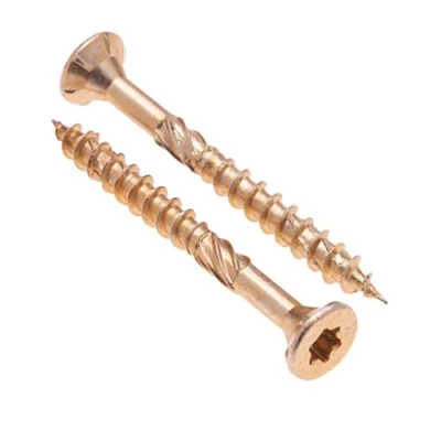 Image de 5mm Vis à Bois Autotaraudeuses en Acier au Carbone Torx Jaune Avec Tête Plate Zinguée Usage Multiple Pour le (Boîte de 200 pièces) Taille : x 70mm