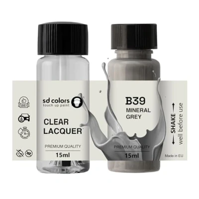 Image de SD COLORS B39 Peinture de retouche Gris minéral 15 ML