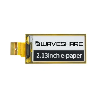 Image de Waveshare 2.13inch E Paper (D) Flexible Ink Raw Display Panel Black/White Dual Color 212x104 Resolution SPI Interface Without PCB Supports Partial Refresh